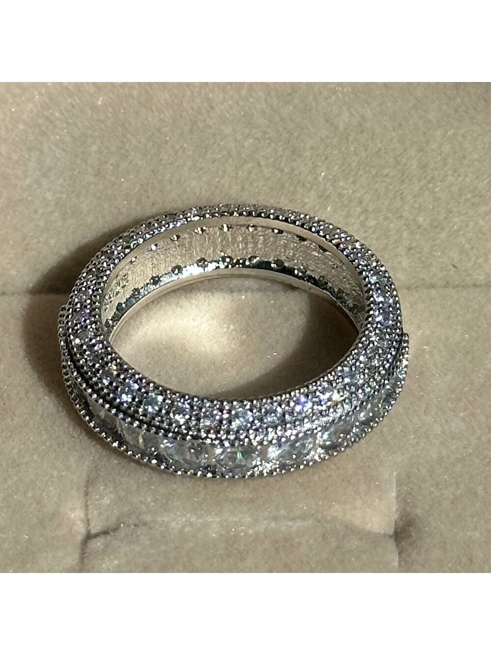 WEDDING BRIDAL ENGAGEMENT RING - Picture 4 of 7